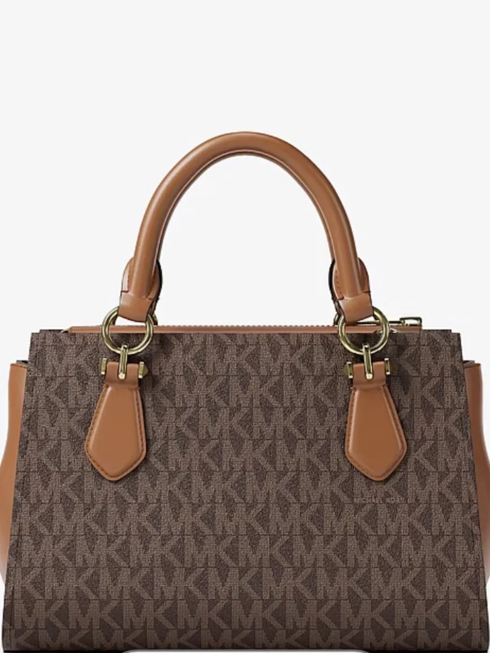 Michael Kors Marilyn Small Signature Logo Satchel Messenger Crossbody Bag
